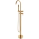 Змішувач для ванни підлоговий Devit Flow 550538BC, brushed gold - изображение 2
