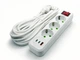 Удлинитель 10 метров на 3 розетки с: заземление + выключатель + USB + Type-C х2 - изображение 1