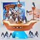 Настольная игра Балансирующий пиратский корабль 26,5x26,5 см Коричневый - изображение 6