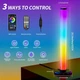 RGB светильник 360° для гейминга и декора, с музыкальной синхронизацией и APP-управлением — YAMYONE 42 см - изображение 5