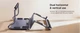Подставка UGREEN LP991 для ноутбука 2-in-1 горизонтальная и вертикальная, алюминиевая, для MacBook Air Pro, планшета, iPad Grey (95207) - изображение 5