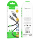 Кабель зарядний Hoco X109 Fast charging Type C 3A 1 м Black - зображення 2