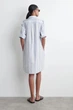 Сукня жіноча COS striped short-sleeved shirt dress 1293706001 44 Різнобарвний - изображение 4