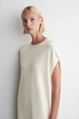 Сукня жіноча COS circle-cut knitted dress 1285099001 М Слонова кістка - изображение 2
