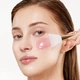 Нічна маска-плівка з ПДРН та кофеїном Medicube PDRN Pink Caffeine Night Wrapping Mask 75 мл - зображення 3