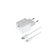 Мережевий зарядний пристрій Baseus Palm Fast Charger 1C 20W Cable Type-C to Lightning, Білий E0116400 - зображення 1