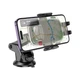 Автотримач Hoco H15 Fair push-type car holder (центральна панель), Чорний - зображення 4