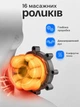 Массажер для шеи, плеч и спины 16 массажных роликов, инфракрасный подогрев, шиацу - изображение 2