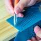 Угольник столярный BauTech 21 x 7,2 x 6 см 3D японская квадратная линейка Зеленый (1015-121-00) - изображение 6