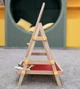 Дитячий дерев'яний двохсторонній мольберт Tree Toys MD 2382 (маркер, крейда, губка, магнітна мозаїка) - изображение 4