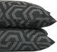 Набір наволочок Moon&Star Бязь Gold Люкс Black Style 50х50 см 2 шт (MS-840001586) - зображення 1