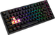Klawiatura bezprzewodowa Savio Phenix Gateron Yellow Pro Wireless/Bluetooth/USB US Black (SAVGK-PHENIX YELLOW) - obraz 2