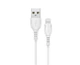 Кабель BOROFONE BX51 USB to iP 2.4A,1m, PVC, PVC connectors, White - изображение 1