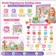 Магнітний конструктор Woopie Montessori Навчальна 3D-головоломка 58892 48 елементів (5906280658892) - зображення 4