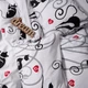 Набор наволочек Moon&Star Бязь Gold Люкс Cat Romance 40х60 см 2 шт (MS-840001669) - изображение 2