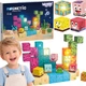 Магнітний конструктор Woopie Montessori Ocean Підводна пригода 58908 54 елементів (5906280658908) - зображення 5