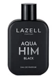 Туалетна вода для чоловіків Lazell Aqua Him black edt 100 ml - зображення 4