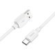 Кабель Hoco X96 Hyper USB-A to Type-C 3A 27W 1m (white) - зображення 2
