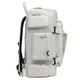 Рюкзак сумка спортивная туристическая большая 55 л прочная для путешествий спортзала тренировок кемпинга похода ручной клади с отделением для влажных вещей органайзером креплением на чемодан мужская женская серая - изображение 7