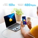 Дата кабель USB-C to USB-C 1.8m 60W (20V/3A) premium J5create (JUCX18L18W-N) - изображение 6