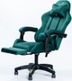 Кресло геймерское DIEGO ALCANTARA PRO Green - изображение 5