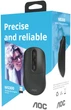 Мышь AOC MS300B Wireless/Bluetooth Black (MS300B/LA) - изображение 11