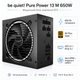 Блок живлення be quiet! Pure Power 13 M 650W 80 Plus Gold вентилятор 120 мм Black (BP025EU) - зображення 2