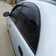 Дефлектори вікон вітровики для Daewoo Lanos 1998- Широкі 4 шт (Auto Clover) - изображение 2