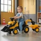 Толокар-трактор Falk JCB з причепом Жовтий 315NS (3016200001676) - зображення 7