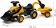 Толокар-трактор Falk JCB з причепом Жовтий 315NS (3016200001676) - зображення 8