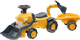Толокар-трактор Falk Komatsu з причепом та екскаватором Жовтий 916N (3016200001249) - зображення 1
