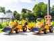 Толокар-трактор Falk Komatsu з причепом та екскаватором Жовтий 916N (3016200001249) - зображення 5