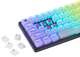 Klawisze Glorious Polychrom MX  Keycaps Transparent-White (GLO-KC-POLY-RGB) - obraz 3