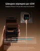 Мережевий зарядний пристрій Anker Nano Charger - 45W USB-C Smart Display Blue (7292817) - зображення 2