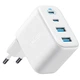 Зарядний пристрій Anker 2xUSB-C + 2xUSB 50 W white (A121EG21) - зображення 1