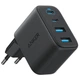 Зарядное устройство Anker 2xUSB-C + 2xUSB 50W black (A121EG11) - зображення 1