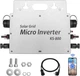 Мережевий мікроінвертор KS-800 800W WiFi IP65 для сонячних панелей 230V MPPT Grid Tie Solar Inverter - зображення 1