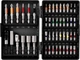 Набор отверток MASTERPROOF Rainbow Magic Box, 48 предметов, S2: плоские, крестовые, Torx, шестигранники - изображение 1