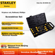 Набір викруток STANLEY 65-005C 10 предметів, хрестові/плоскі біти - зображення 4