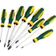Отвертка Phillips с двухцветной ручкой, серия SATA G, #1x80MM 63611 - изображение 4