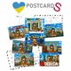 Открытки Apriori 8 шт, 15 на 10 см, Города Украины , Postcards - изображение 1