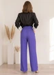 Брюки жіночі широкі з ліоцелу ZARA M - зображення 4