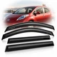 Дефлектори вікон ветровики для Nissan Leaf 2010-2017 Скотч 3M Voron Glass - изображение 1