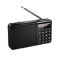 Портативний радіоприймач HOCO HI50, AM / FM, USB / TF / BT5.3, 1200mAh, 5W, 3.5-5h, black - зображення 3