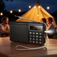Портативний радіоприймач HOCO HI50, AM / FM, USB / TF / BT5.3, 1200mAh, 5W, 3.5-5h, black - зображення 9