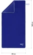 Ręcznik NILS AQUA NAR14 z  mikrofibry frotte 160x80 cm Granatowy (5908261680113) - obraz 3