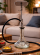 Кальян Trumpet Hookah T-Combi 60 см Трампет Т-Комби Калик из нержавеющей стали, хука на одну трубку с диффузором серебристый - изображение 4