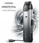 Багаторазова електронна сигарета Voopoo Vmate Pro Power Whorl Grey pod-система до 30 Вт под система Вупу Вмейт 900мАч - зображення 1