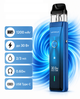 Под-система электронная сигарета Vaporesso XROS PRO подик на 1200 мАч Blue Pod система до 30 Вт 0.6 Ом синяя со сменным картриджем - изображение 2