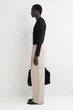 Лонгслів чоловічий COS slim ribbed cotton long-sleeved t-shirt 1318643002 M Чорний - изображение 4